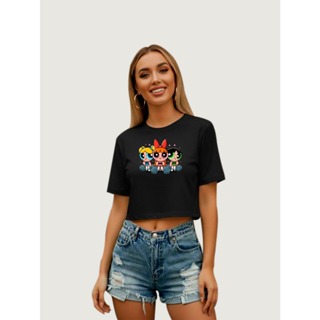 Camiseta Feminina Modelo Cropped Super Poderosa Treino Academia Lançamento em Oferta na Shopee