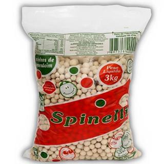 Ovinhos De Amendoim 3kg Spinelli em Oferta na Shopee