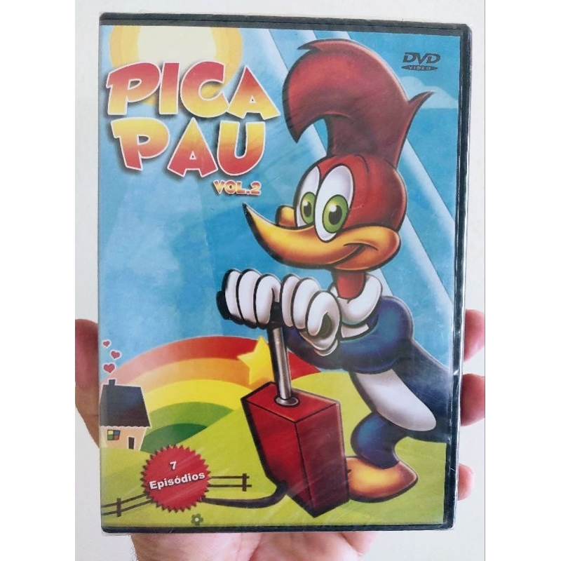 Dvd Pica-Pau - Volume 2 - Lacrado e Original (RARIDADE)