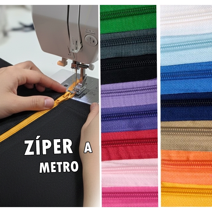 Zíper Número 5 com 5 Metros Leia a Descrição um Acessórios de bolsas em Oferta na Shopee