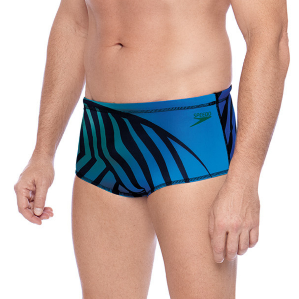 Sunga Tradicional Adulto Fish Speedo Prática Esportiva Ou Atividades De Lazer - AZUL