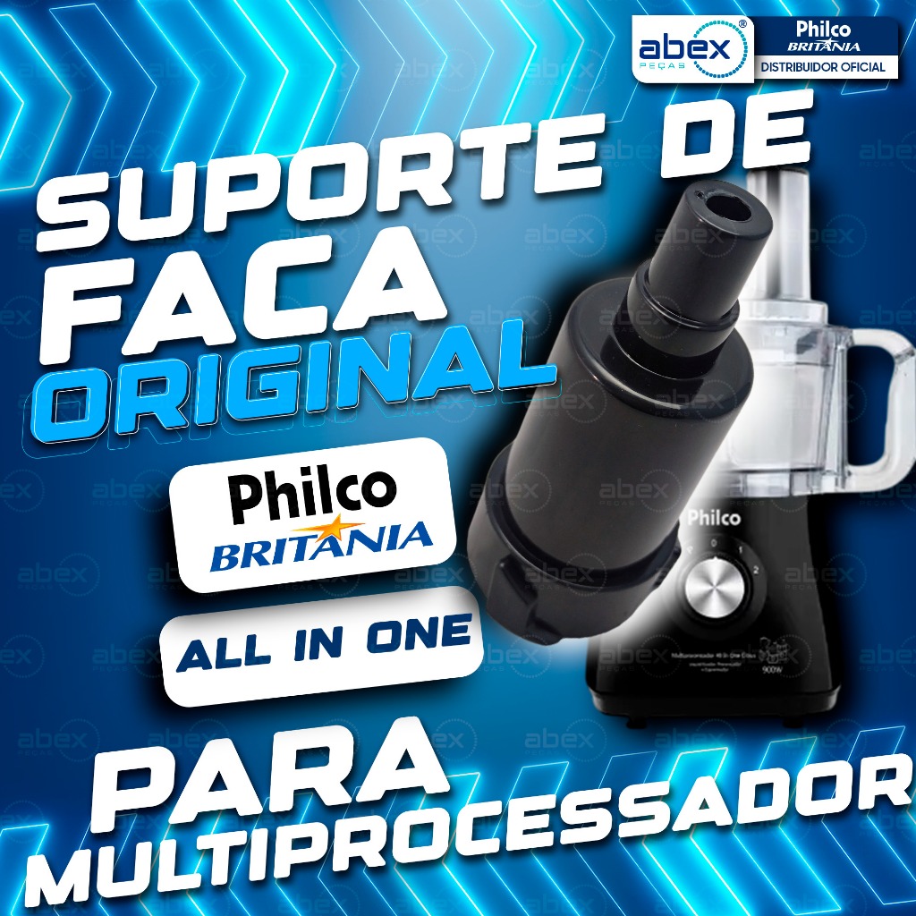 Suporte Faca Para Multiprocessador De Alimentos Philco All In One BMP900P Fun Kitchen PR Original