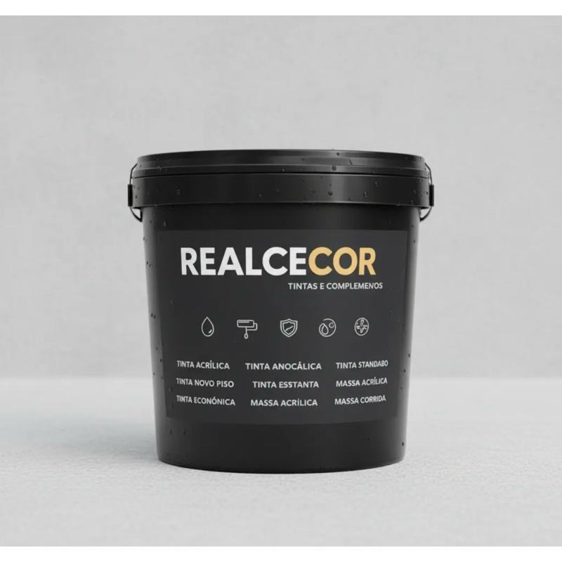 Tinta Emborrachada Realcecor 18L Impermeabilizante | Envio 24 Horas