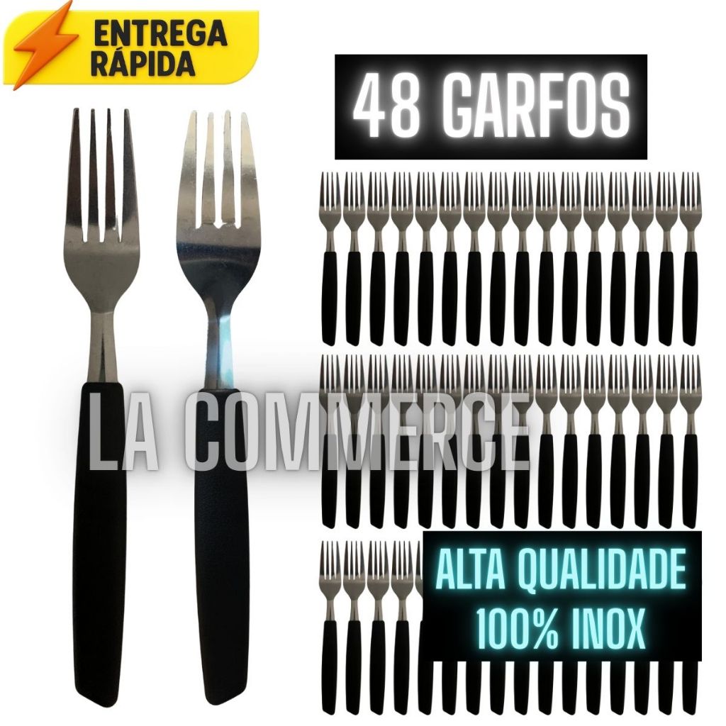 Garfos - Talheres de INOX  - Utensílios para cozinha em Oferta na Shopee