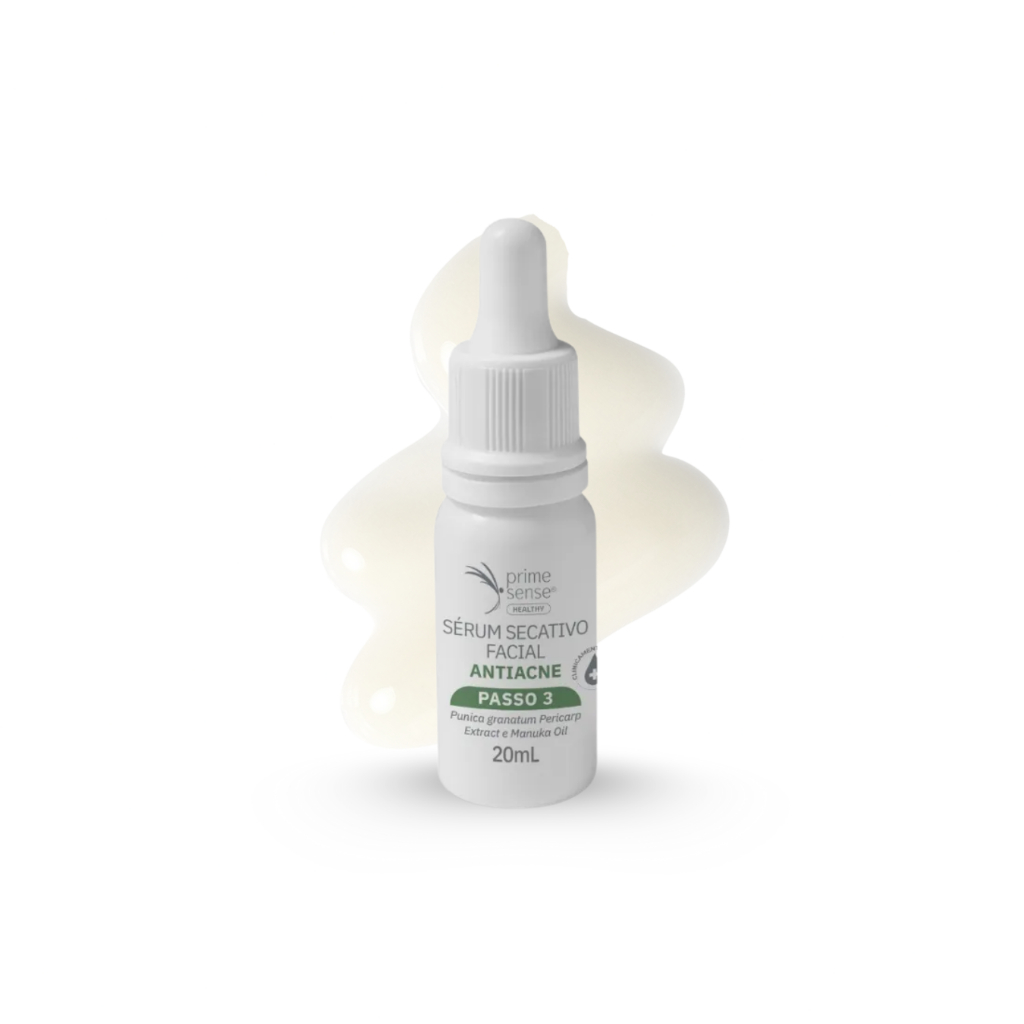 Sérum Facial  Secativo Para Espinhas Antiacne  - Controle da Oleosidade Brascare - 20 mL