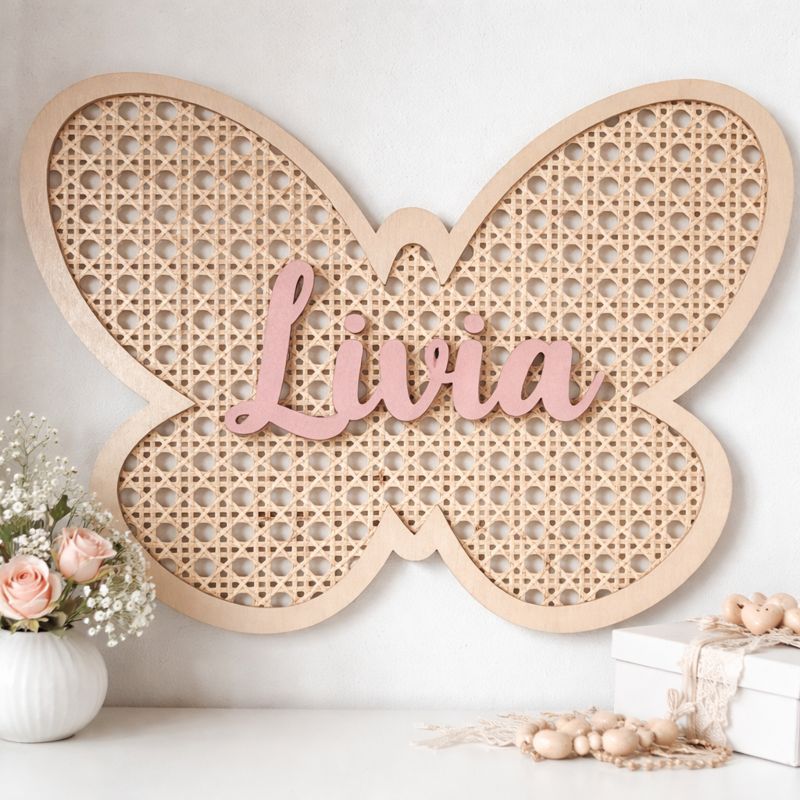 Borboleta Formato Palhinha Indiana Porta Maternidade jardim butterfly papilon bebe menina elegante em Oferta na Shopee