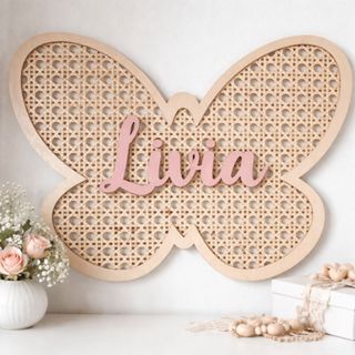 Borboleta Formato Palhinha Indiana Porta Maternidade jardim butterfly papilon bebe menina elegante em Oferta na Shopee