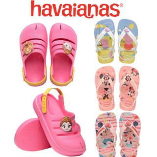 Chinelo Havaianas Baby Clog Meninas Peppa Marsha com Elastico Original em Oferta na Shopee