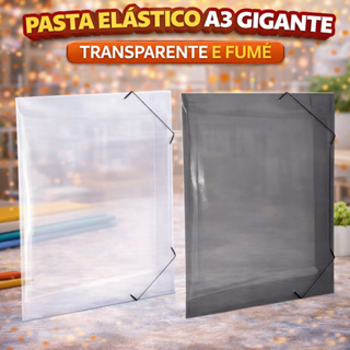 Pasta Aba Elástica A3 DAC 520x365mm Escolar Escritório Desenho Documentos Grandes Resistente em Oferta na Shopee