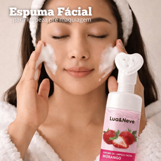 Espuma facial limpeza pré maquiagem em Oferta na Shopee