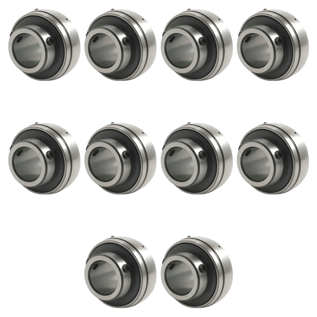 10x Rolamento UC205 GYE 205 YAR 205 UC Eixo 25mm - Gbr Gtop