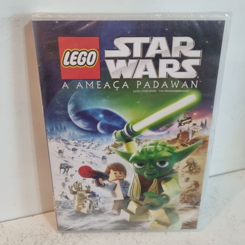 Dvd Original Lacrado - Lego Star Wars: A Ameaça Padawan