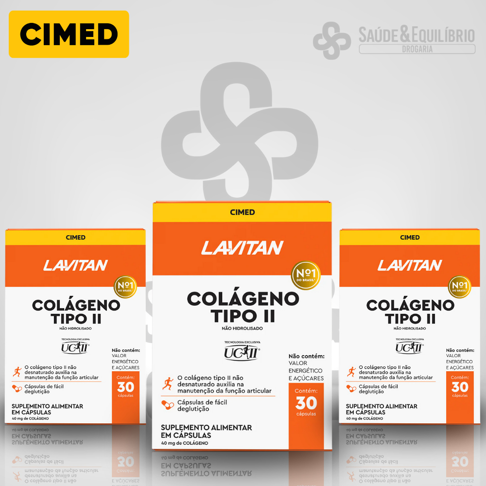 Lavitan Colágeno Tipo 2 UC-2  Saúde das Articulações