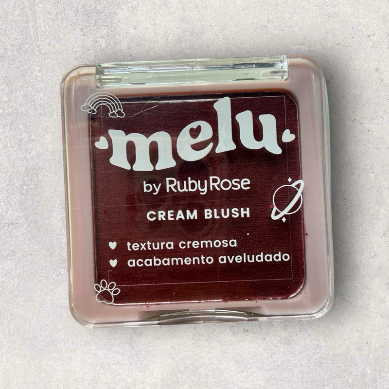 Blush Cremoso Melu by Ruby Rose – Cream Blush 01 Cherry (9g)