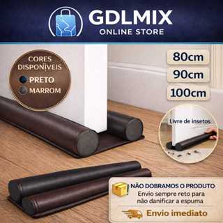 Kit Veda Porta Ajustável Impermeável | Proteção Dupla | 80cm 90cm 100cm | Kit 1, 2 ou 4 Unidades em Oferta na Shopee