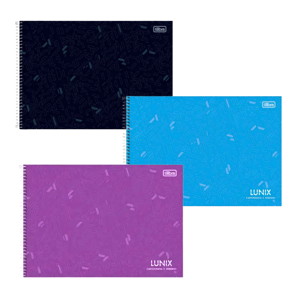 Caderno De Cartografia Milimetrado Tilibra 60 Folhas Lunix