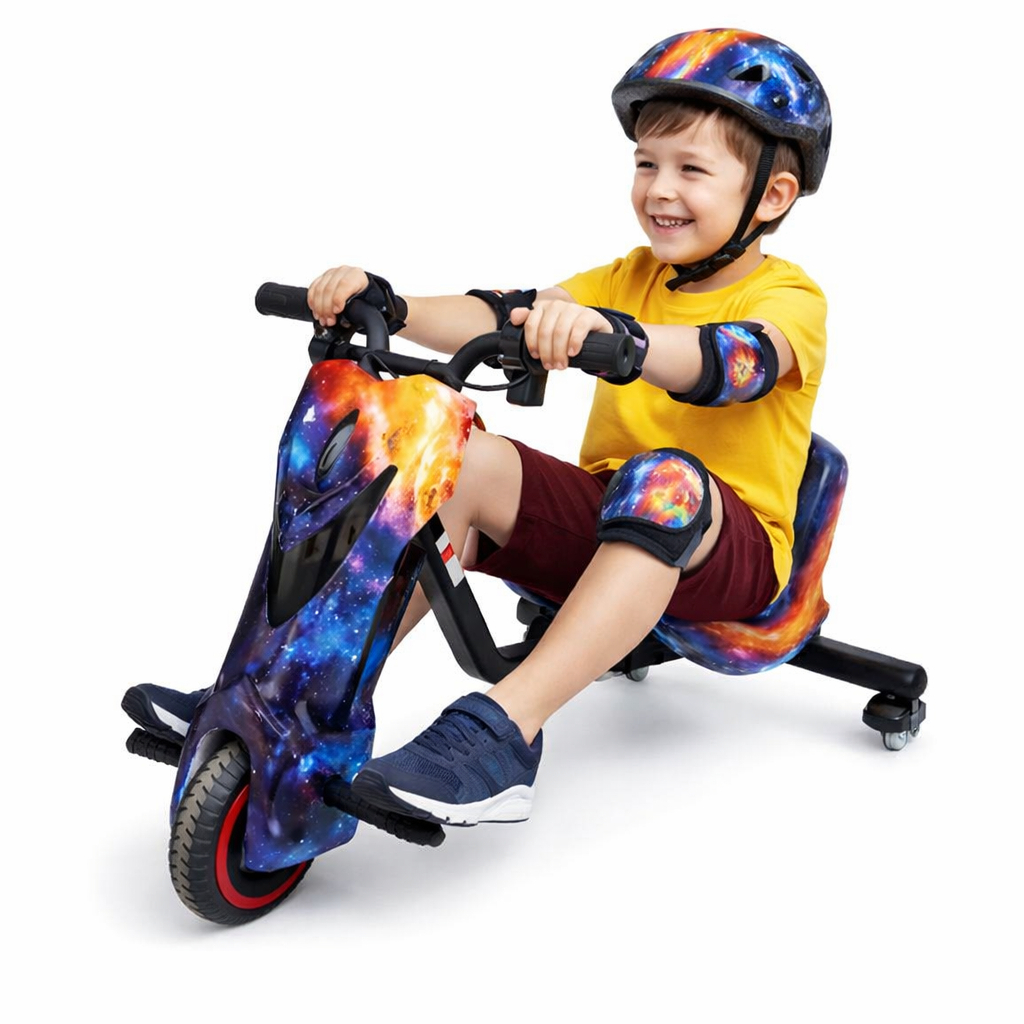 🛴 Patinete Elétrico Infantil Drift Elétrico ⚡ Brinquedo Radical, Fácil de Usar e Super Divertido