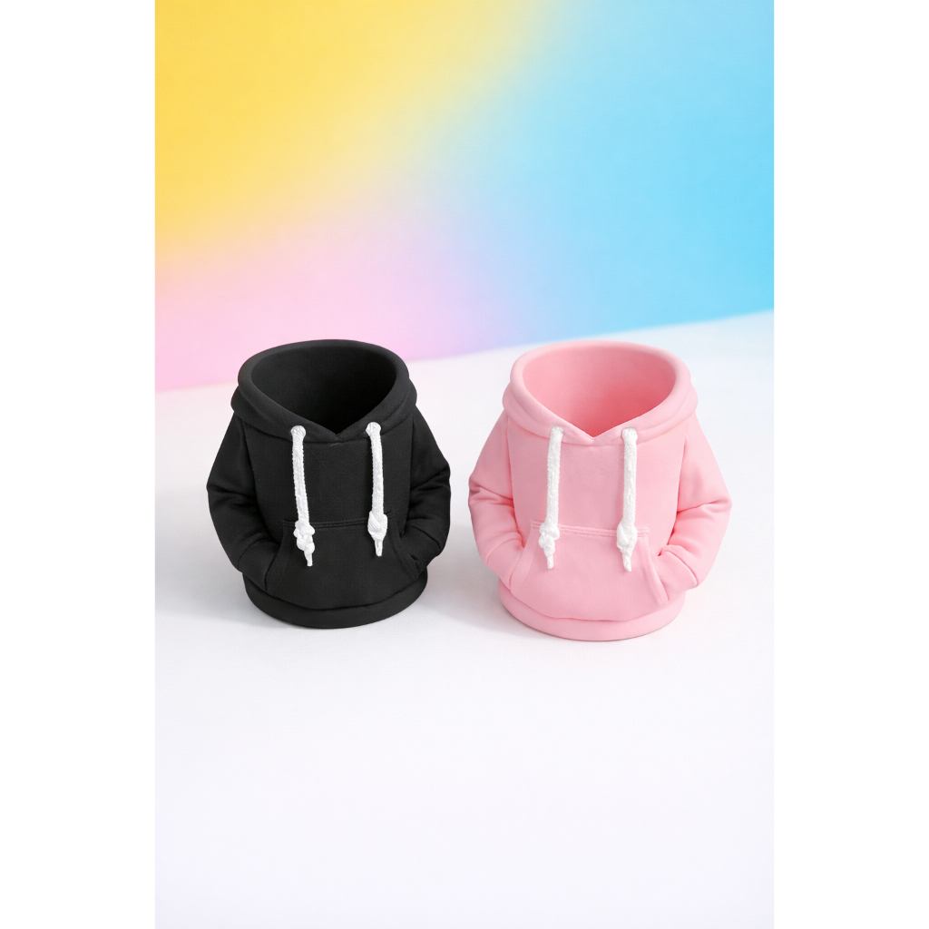 Porta Caneta Organizador de Mesa Moletom Porta Lápis Porta Objetos Escritório