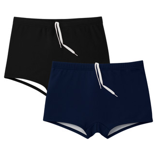 KIT C/2 Sunga Masculina Básica com Forro Interno e Cintura Ajustável