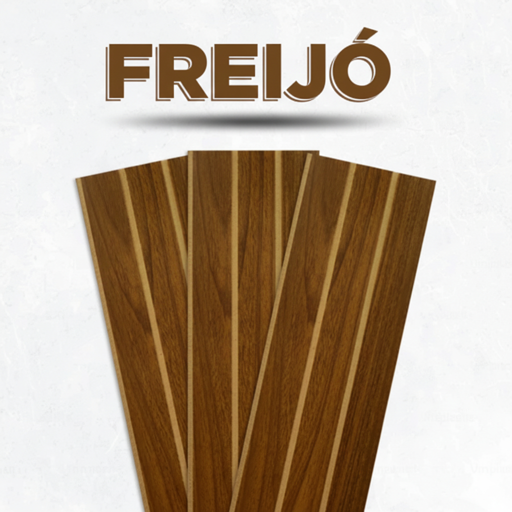 KIT Placas Painel De Parede Ripado Decorativo MDF 45x11 em Oferta na Shopee