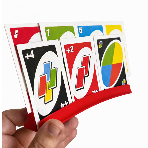 Suporte Cartas UNO – Suporte Organizador de Baralho (Ideal para Crianças e Adultos)