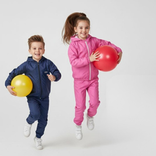 Conjunto Corta-vento Infantil Unissex Menino/Menina Básico Repelente a Água em Oferta na Shopee