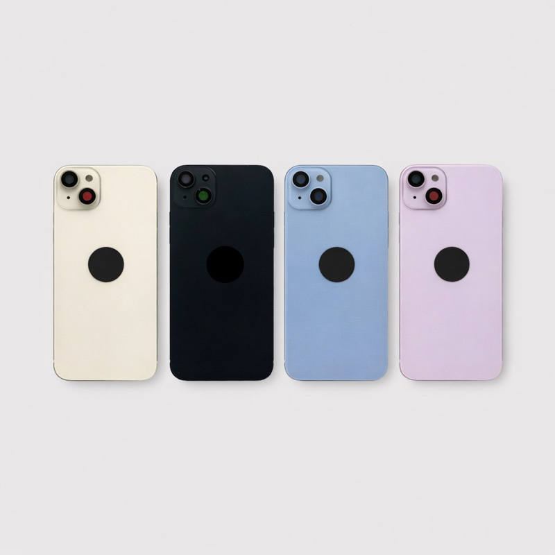 Carcaça Gabinete iPhone 14 PLUS Chassi Aro Traseira + Botões em Oferta na Shopee