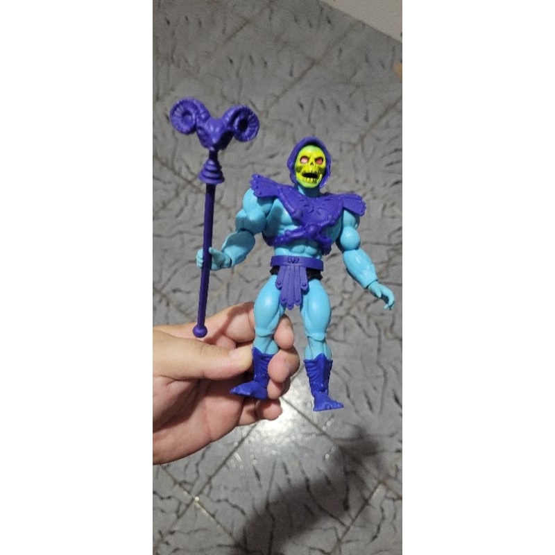boneco he man esqueleto masters of the universe matel hemam action figure motu dc marvel comics desenho
