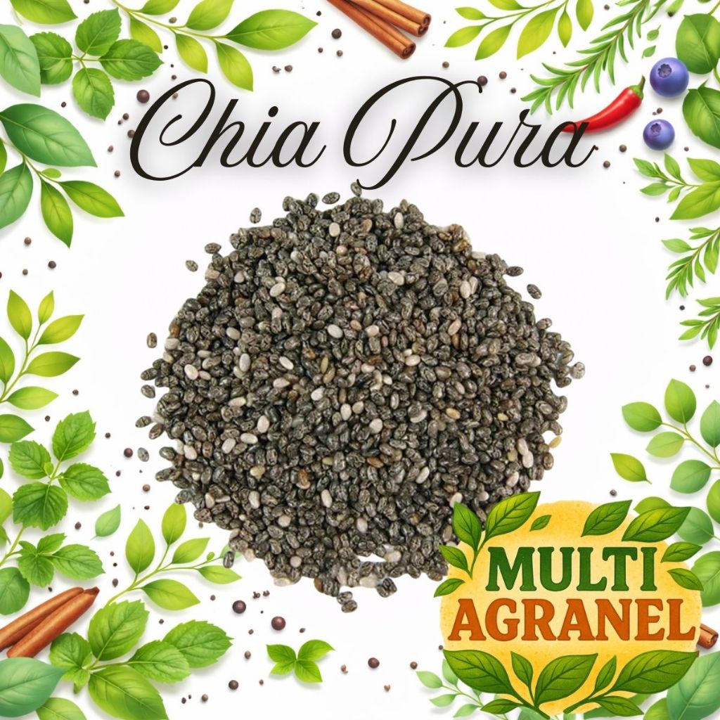 Semente de Chia 1KG Orgânica em Oferta na Shopee