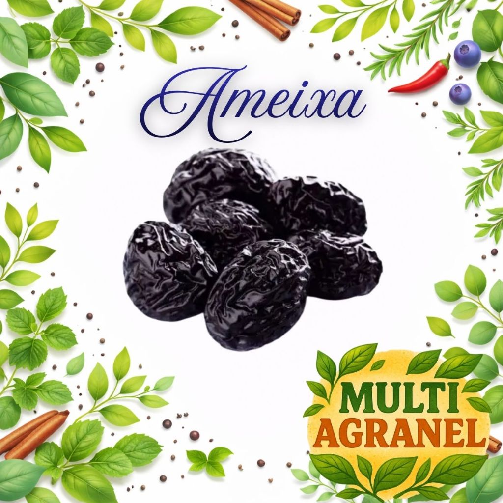 Ameixa Seca Jumbo 1Kg PREMIUM em Oferta na Shopee