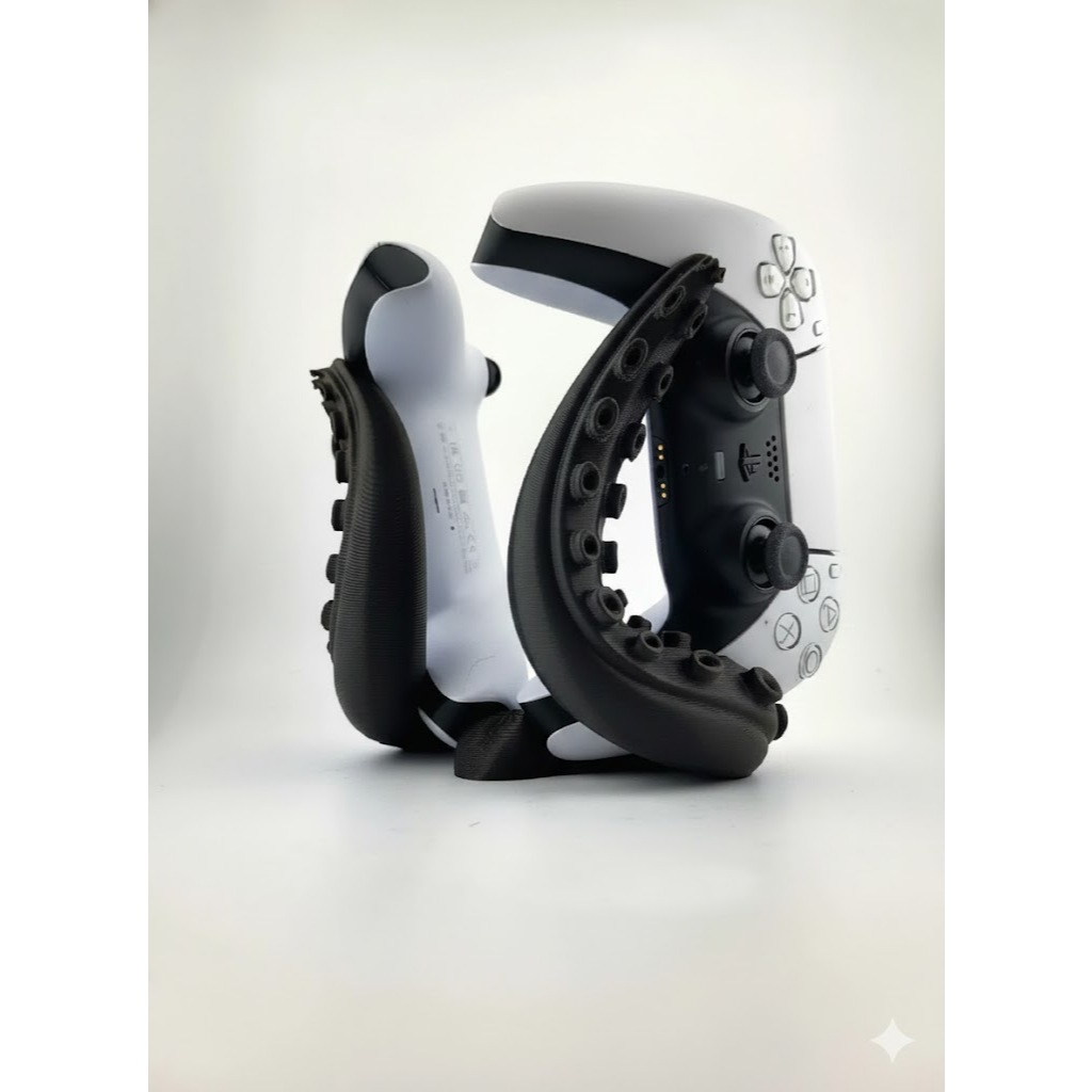 Suporte Controle PS5 Tentáculos | Suporte DualSense PS5 | Suporte Controle Gamer PS5 | Organizador Controle PS5