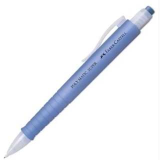 Lapiseira Faber-Castell Poly Matic Super 0.7mm, Azul, Verde e Rosa Super Premium