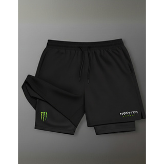 Bermuda De Compressão Elastano Mons_ter 06 Corrida Academia luta corrida em Oferta na Shopee