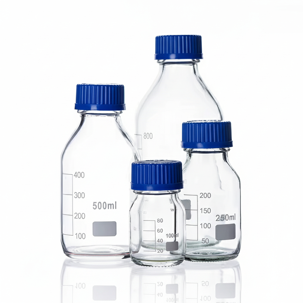 KIT 3 FRASCOS REAGENTE TAMPA AZUL 250ML, 500ML E 1000ML