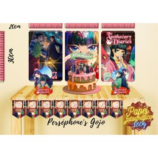 Kit é só um bolinho tema Diários de uma Apotecária em Oferta na Shopee