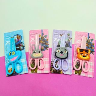 Tesoura Zootopia Infantil / Material Escolar / Papelaria Fofa