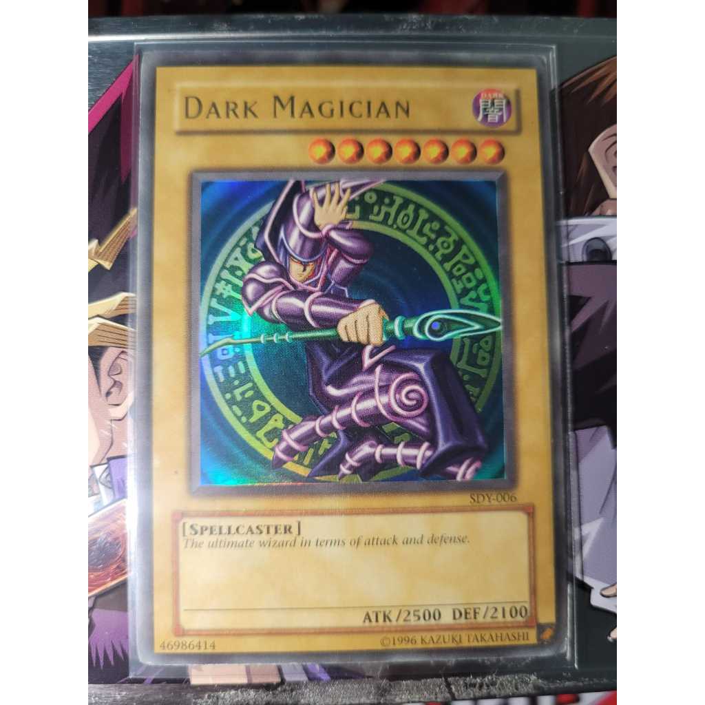 Dark Magician - Mago Negro - Starter Deck YUGI de 2002. Bom Estado - Yugioh. Original Konami!