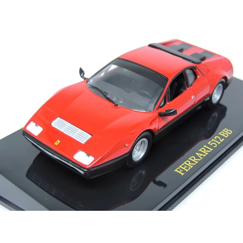 Miniatura Ferrari 512 Bb 1:43 Ixo Vermelho