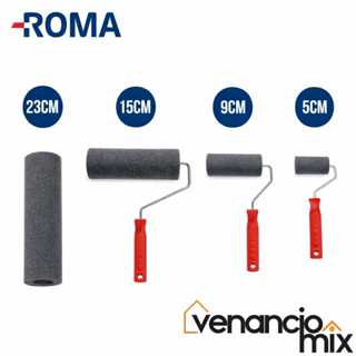 Rolo de Espuma Poliéster Para Pintura Alta Densidade Todas as Tintas Superfícies Lisas 5cm a 23cm em Oferta na Shopee