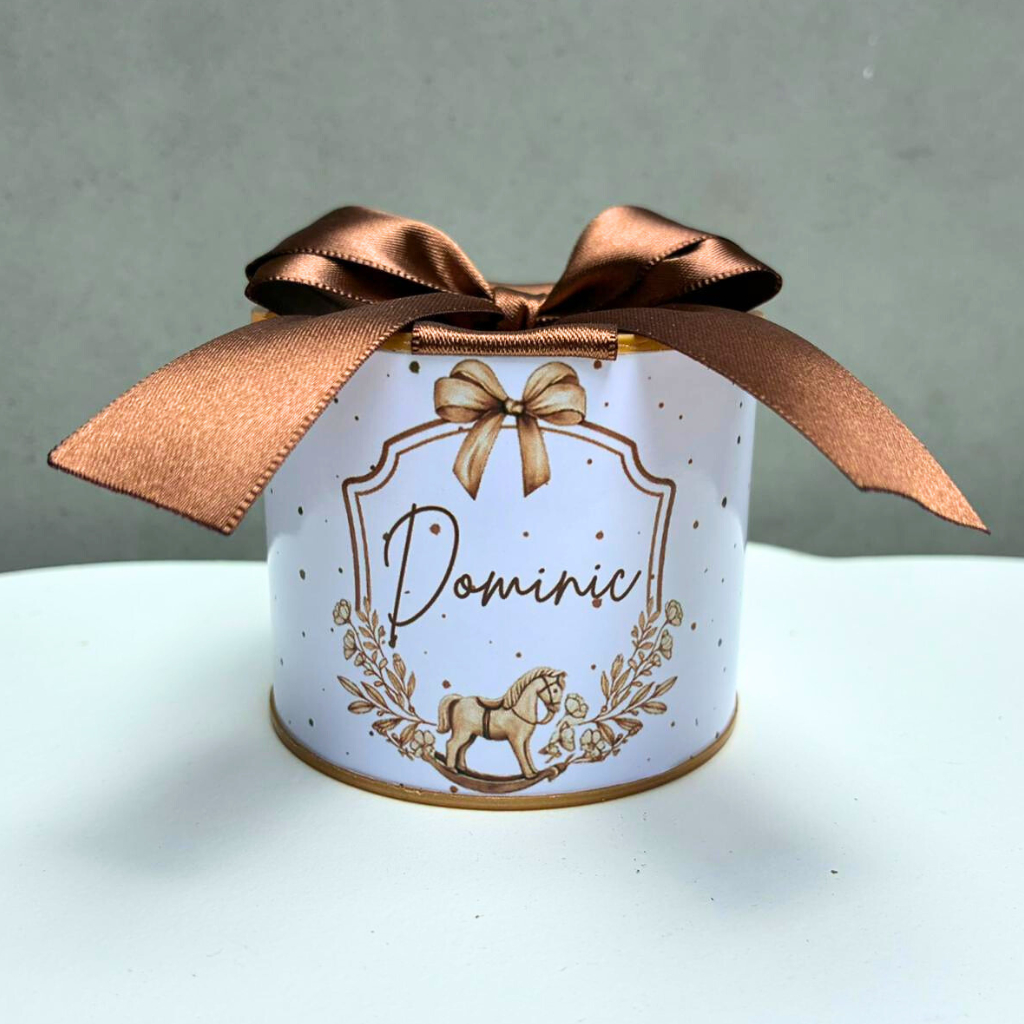 Kit Tubolatas personalizadas 5×6 - Lembrancinha de maternidade / chá de bebê / Aniversário Cavalinho