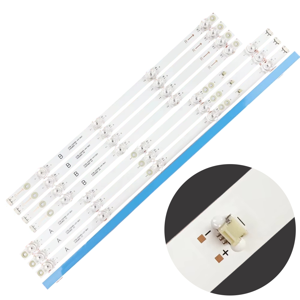 Kit Completo Barras de LEDs Para TV Vizzion le50uhd20