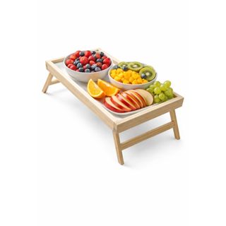 bandeja dobraveis mesa de cafe com pezinhos para cafe da manha na cama e no sofa e multiuso etc. em Oferta na Shopee