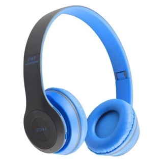 Fone de Ouvido Sem Fio P47 Mais Vendido Barato Gamer Headset Bluetooth Estéreo Hi-Fi com Cartão TF