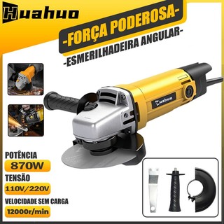 Esmerilhadeira Lixadeira Angular 870w 100mm 4.1/2 11000r/pm~