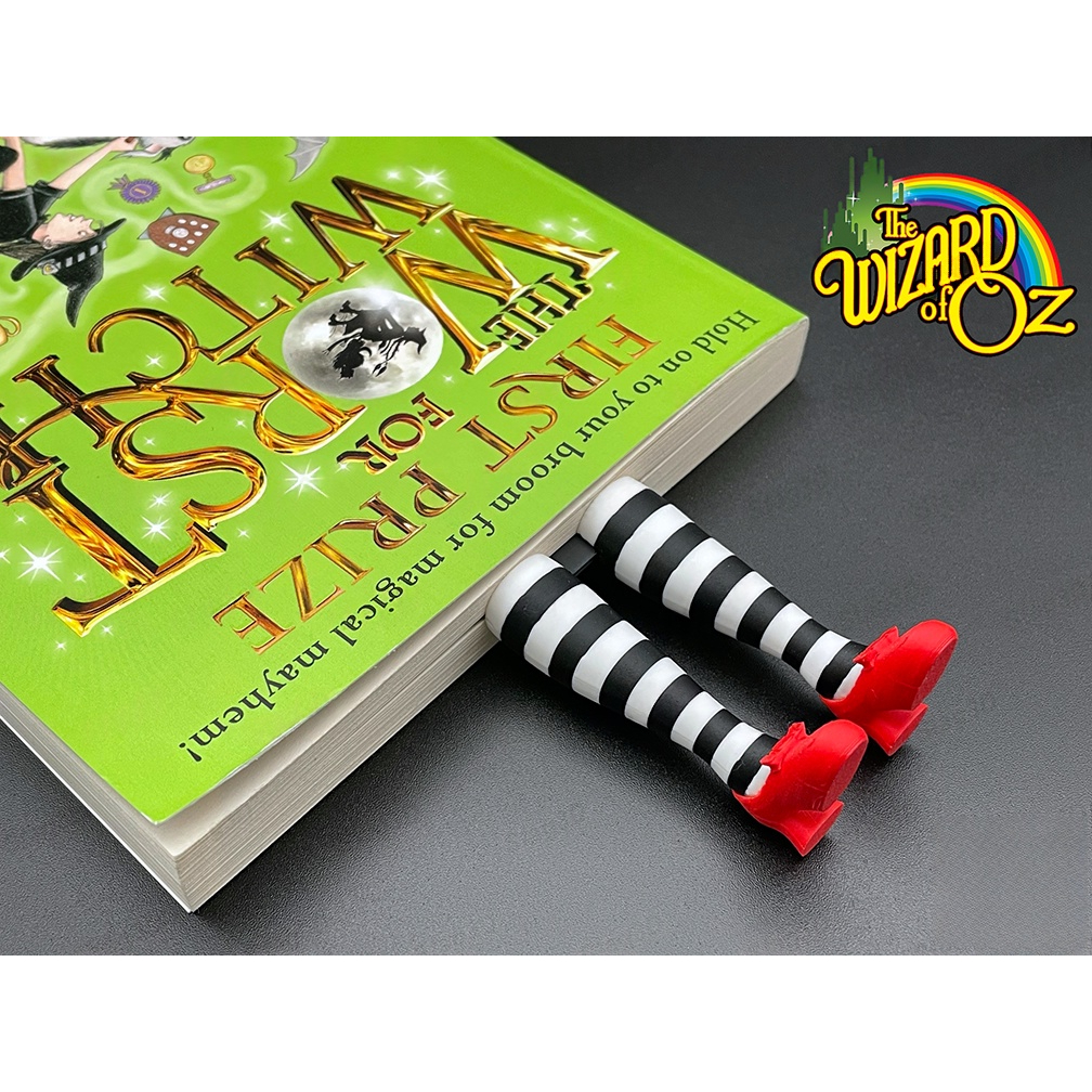 Marca Página Perninhas Mágico de Oz | Marcador Página Criativo e Decorativo Marca Página Perninhas Mágico de Oz | Marcador Página Criativo e Decorativo