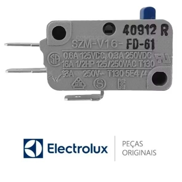 Chave da Porta Micro-ondas Electrolux MA30S ME21G MEC41 MI41S