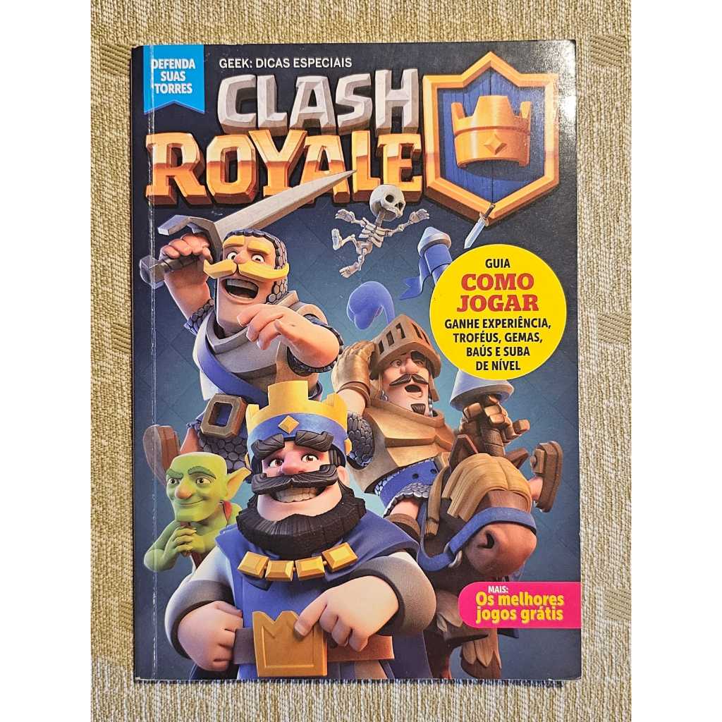 Clash Royale – Como Jogar – Robério Gonçalves – Livro Infantil/Juvenil Usado em Ótimo Estado