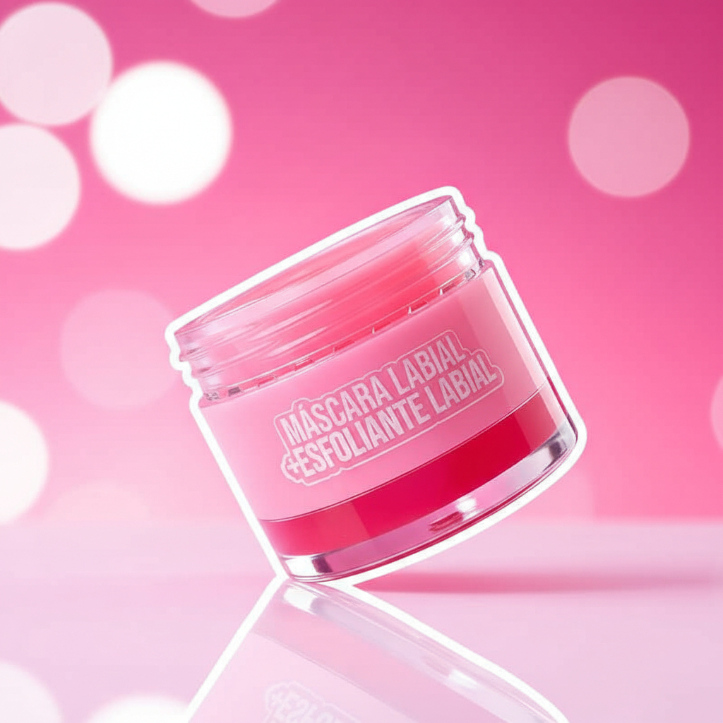 Produto Duplo de Cuidado Labial Amor Anjo – Máscara e Esfoliante AM-AE002