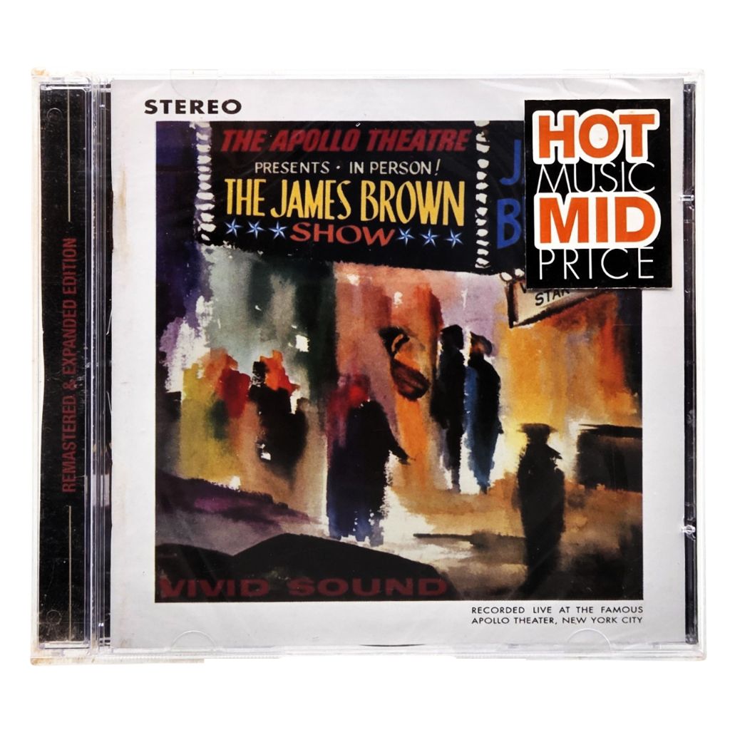 CD James Brown - Live At The Apollo 1962 Expanded Edition Lacrado Tk0m