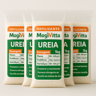 Ureia Adubo Fertilizante - Frutas Jardins Gramados - 5 Kg em Oferta na Shopee